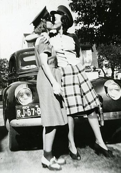Affectionate Ladies c. 1900s-1980s. 
